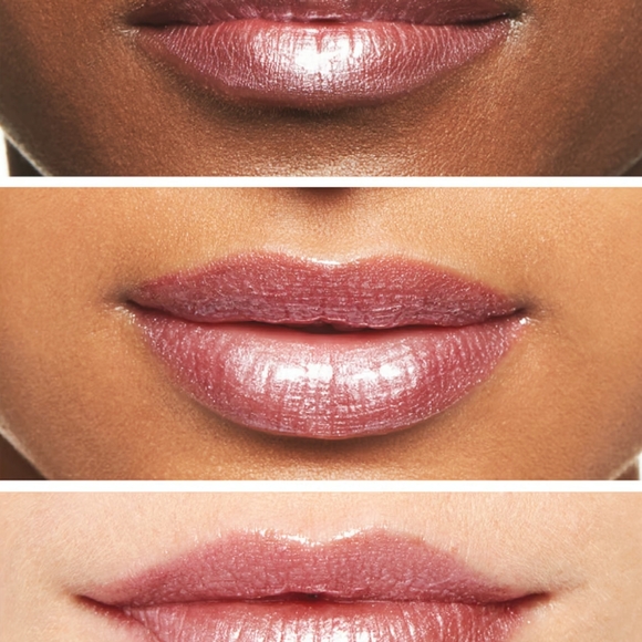 Victoria Secret Stripped Blk &Wht Tote w/Lip Gloss and Lip Oil - Picture 9 of 12